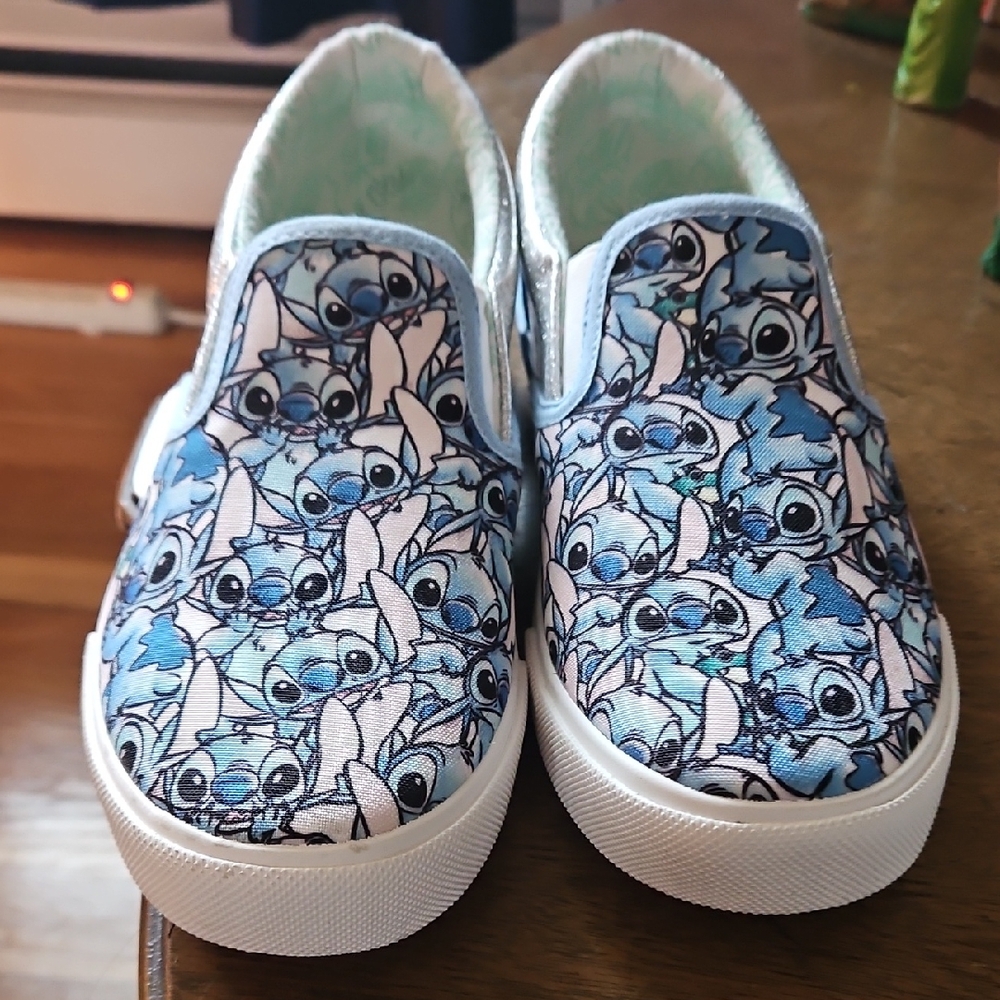 Kids Blue Slip-On Shoes